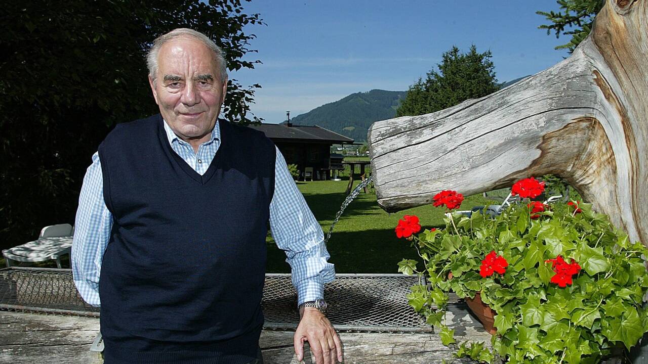 Salzburger Unternehmer-Legende Alois Rohrmoser. 