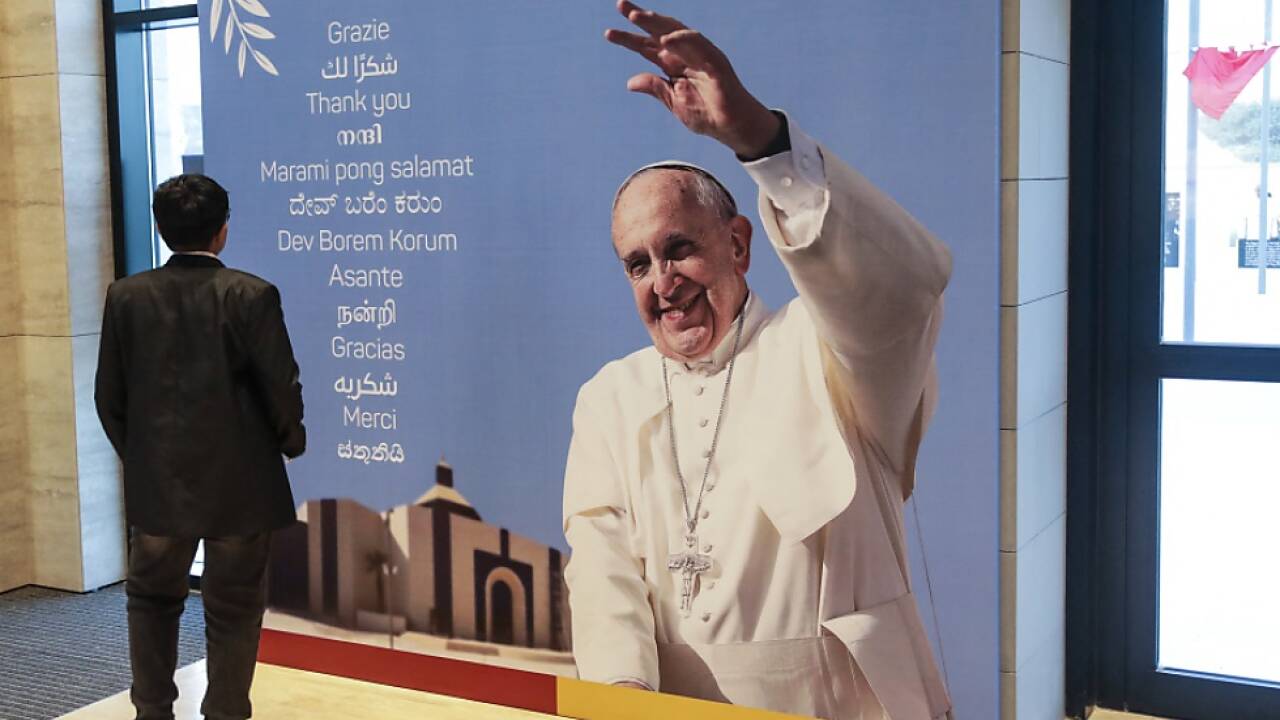 Bahrain erwartet den Papst Bahrain erwartet den Papst