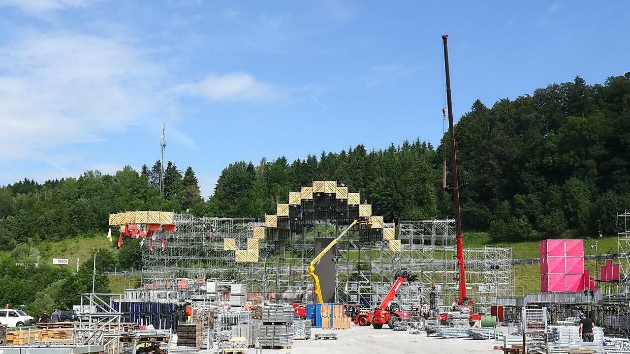 Electric-Love am Salzburg Ring: Aufbau läuft auf Hochtouren