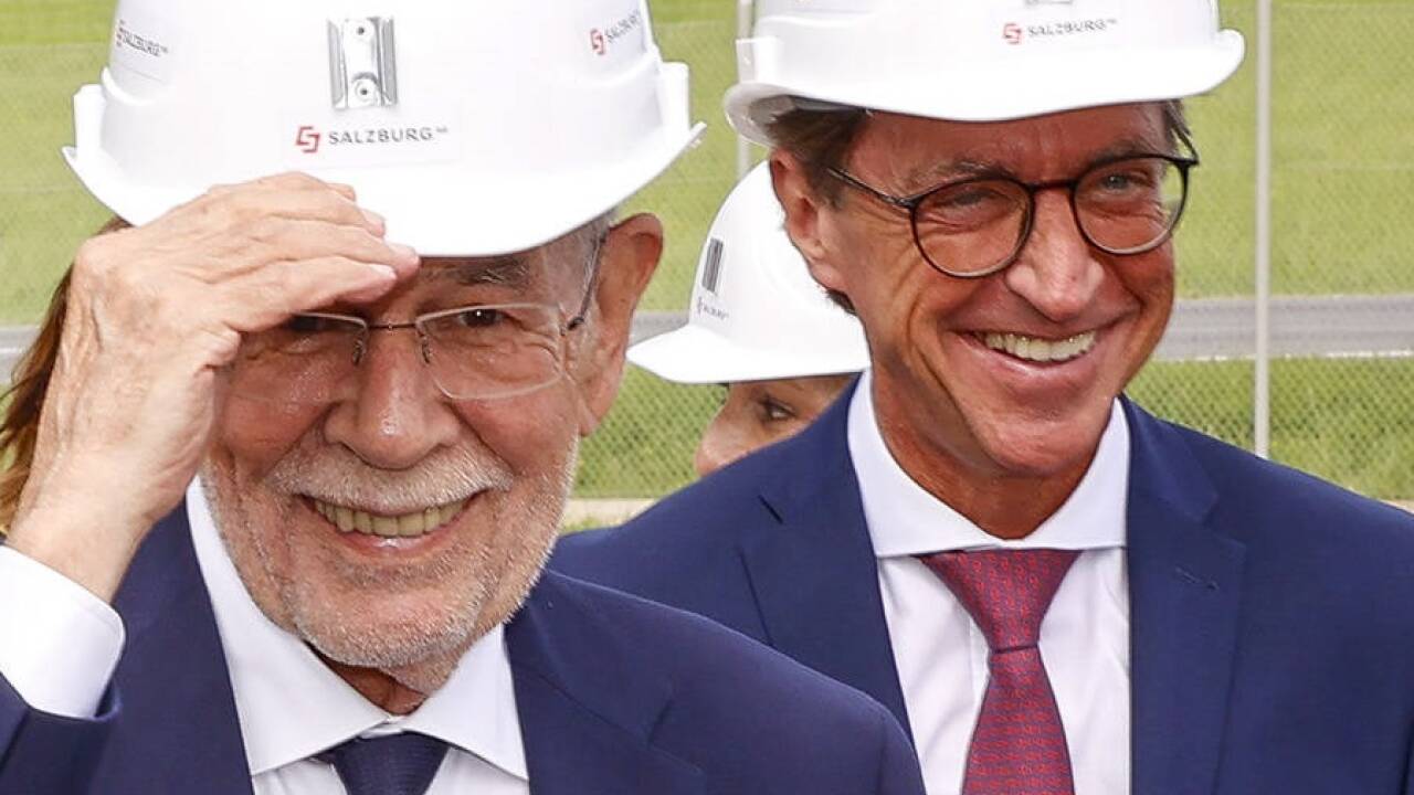 Im Sommer führte Leonhard Schitter Bundespräsident Van der Bellen durch den von der Salzburg AG genützten Gasspeicher Haidach 5. Ab 1. Jänner führt Schitter die Geschäfte der Energie AG Oberösterreich. 