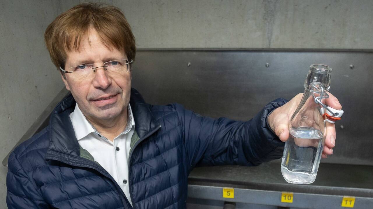 Genossenschaftsobmann Matthäus Wimmer: „Ich habe keine Wasservorräte im Keller.“ Genossenschaftsobmann Matthäus Wimmer: „Ich habe keine Wasservorräte im Keller.“