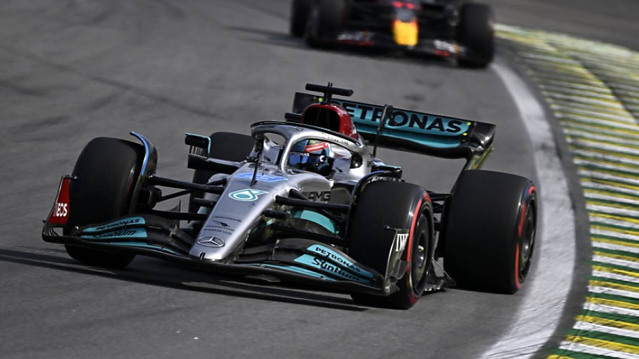Russell durfte erstmals in der F1 über einen Sieg jubeln  Russell durfte erstmals in der F1 über einen Sieg jubeln