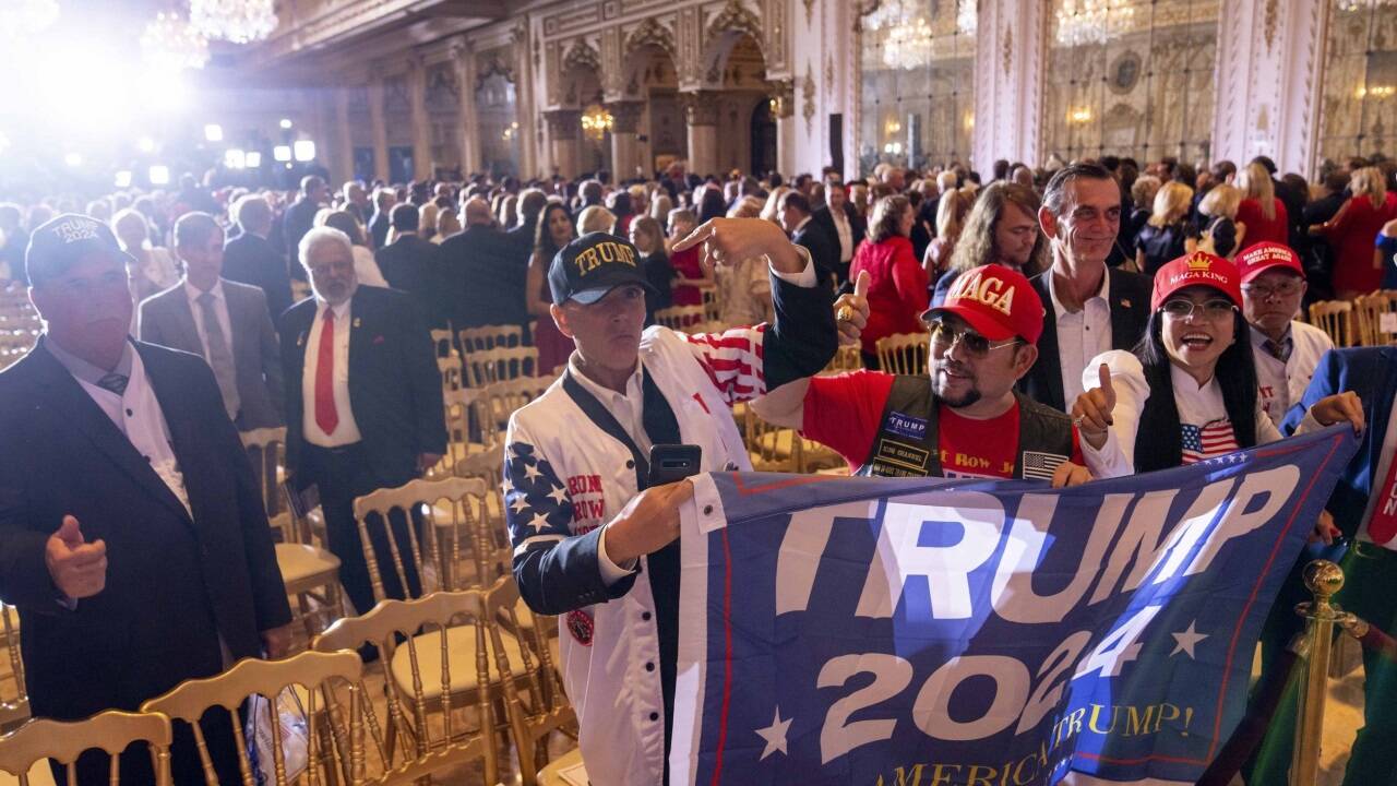 Donald Trump will wieder Präsident werden. 