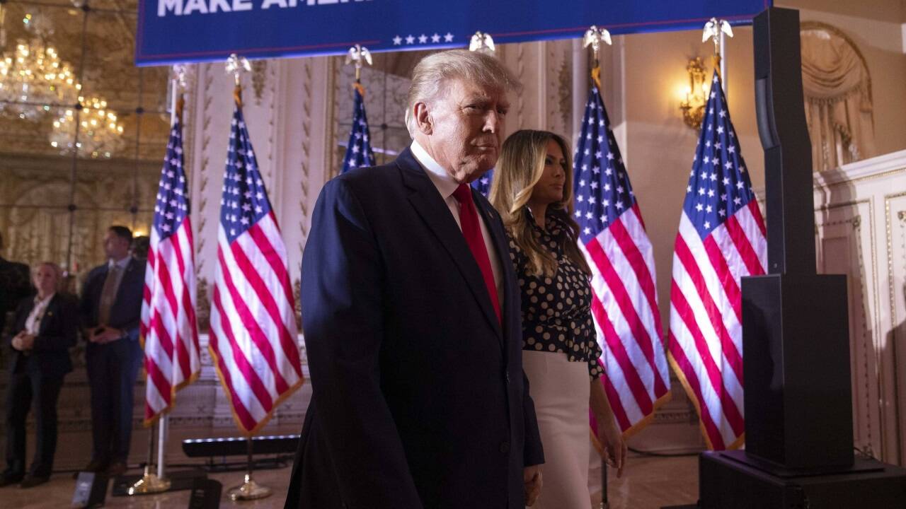 Donald Trump will wieder Präsident werden. 