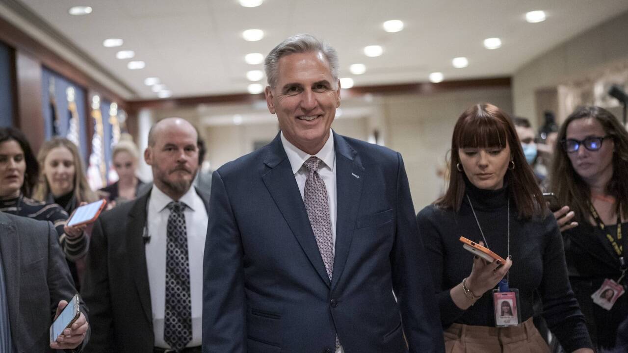 Kevin McCarthy arbeitet seit acht Jahren darauf hin, Sprecher des Repräsentantenhauses zu werden. Kevin McCarthy arbeitet seit acht Jahren darauf hin, Sprecher des Repräsentantenhauses zu werden.