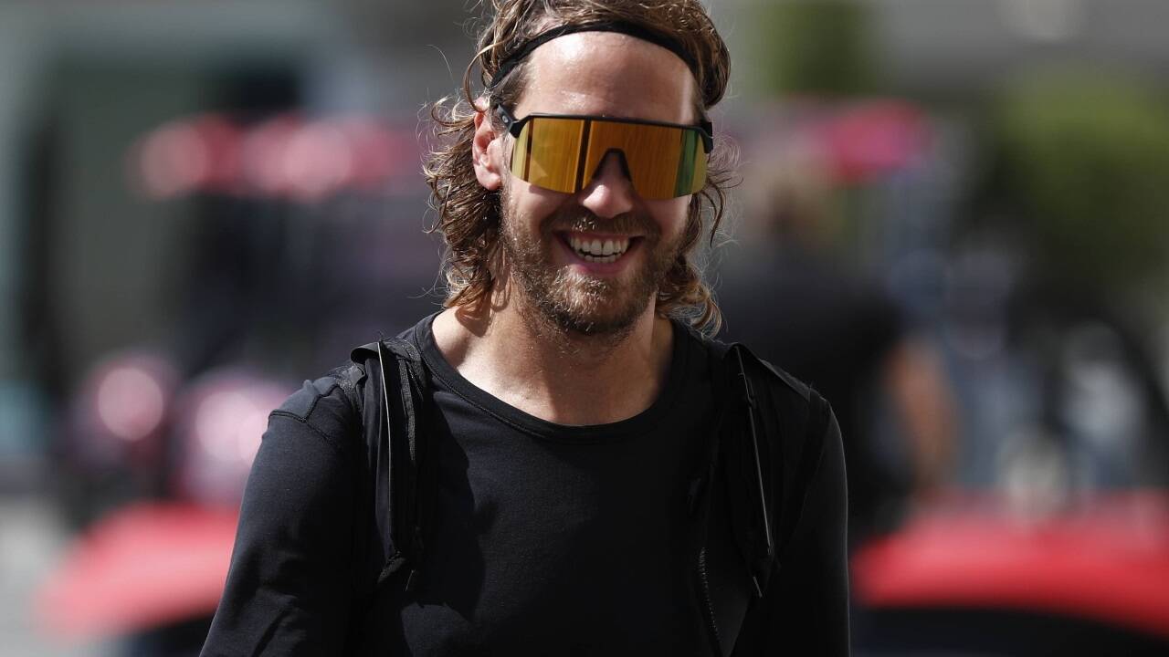 Sebastian Vettel freut sich auf sein letztes Rennen in der Formel 1. Sebastian Vettel freut sich auf sein letztes Rennen in der Formel 1.