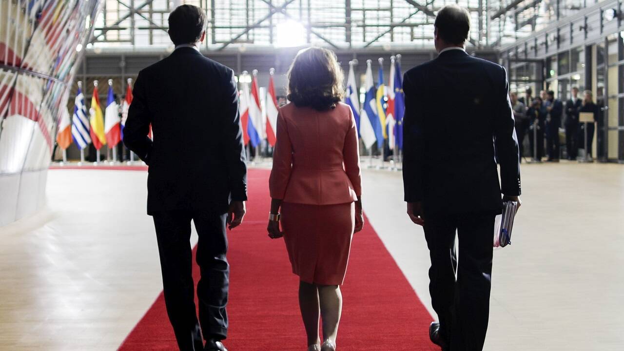 Übergangskanzlerin Brigitte Bierlein – hier bei einem EU-Rat im Oktober 2019 – und ihr Beamtenkabinett haben bei den Österreichern eine gute Nachrede.  