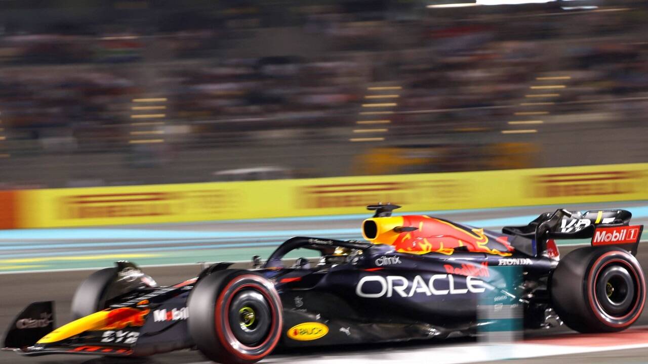 Verstappen war der Schnellste. 
