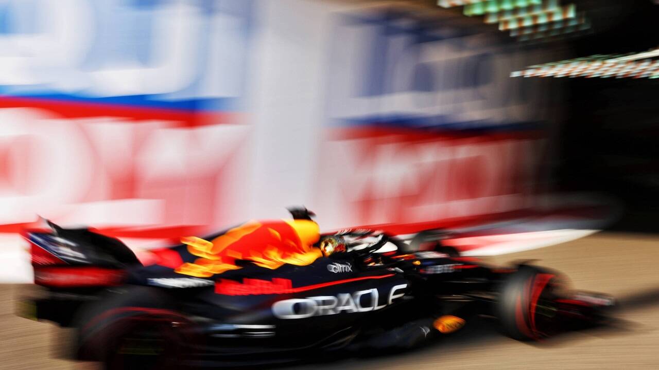 Verstappen war der Schnellste. 