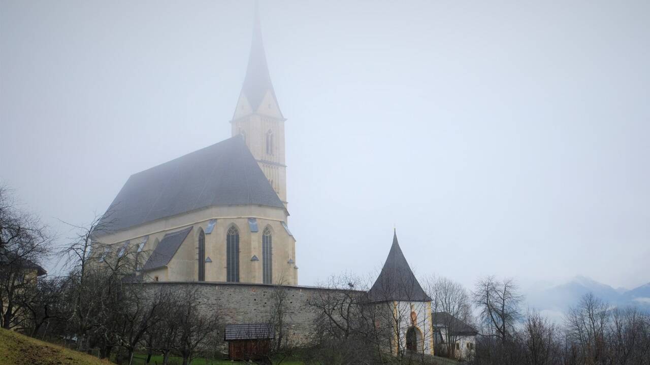 Wallfahrtskirche St. Leonhard bei Tamsweg. 