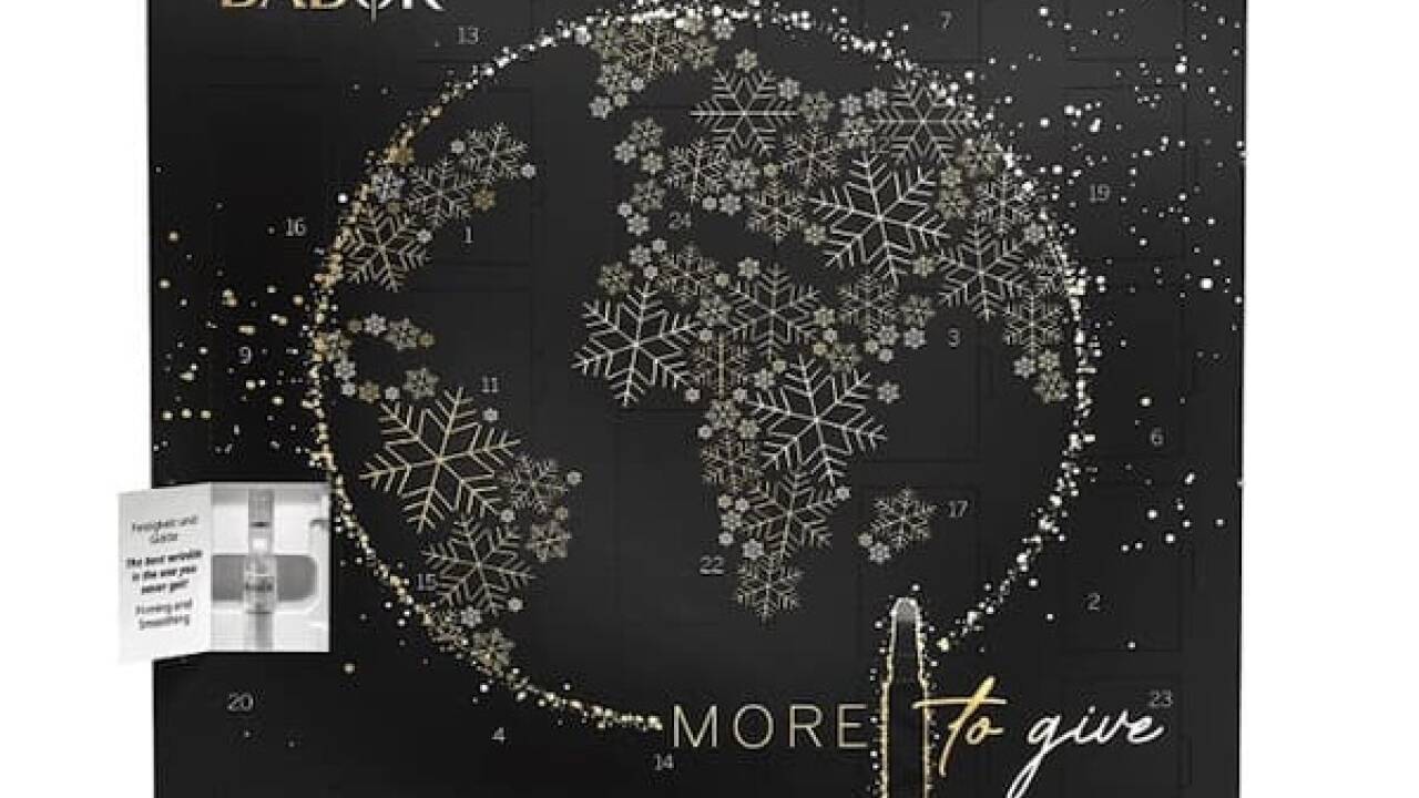 Der Adventkalender von Babor steht unter dem Motto „More to give“. 