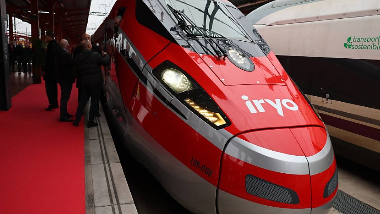 Iryo-Jungfernfahrt am 21. November  Iryo-Jungfernfahrt am 21. November
