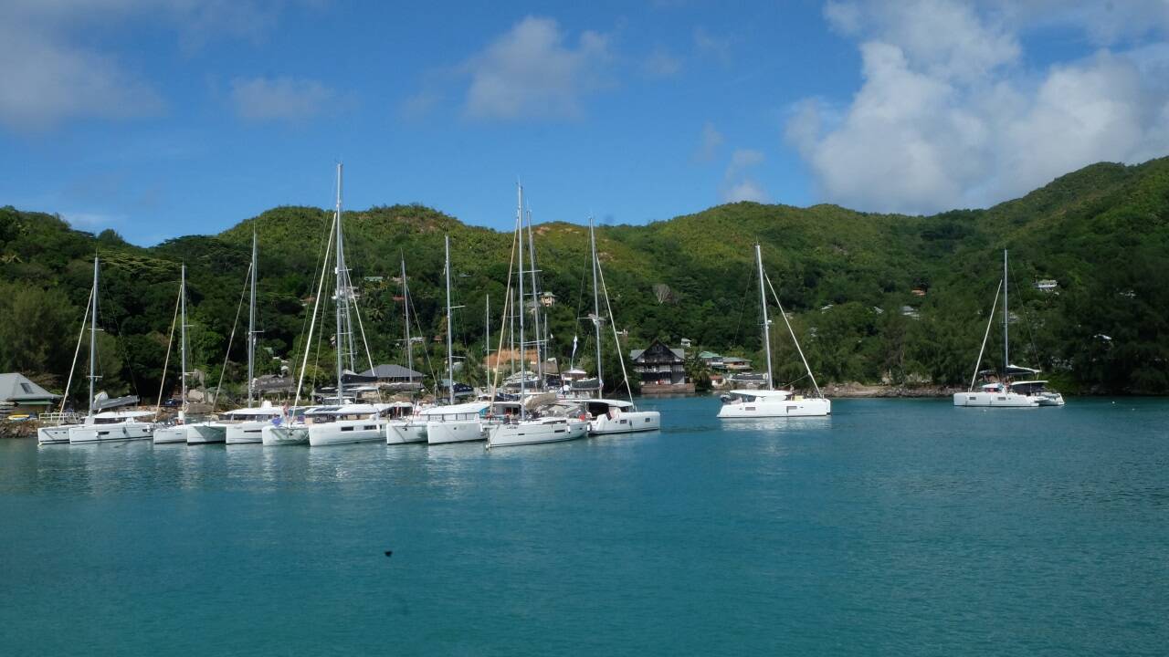 Die Seychellen sind ein Paradies für Segler. 