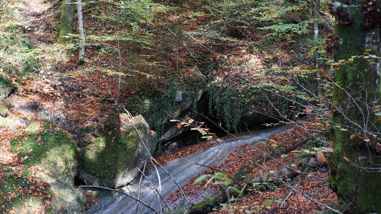 Wasserfälle, verschlungene Waldwege und Brücken machen die Idylle des Aigner Parks aus.  