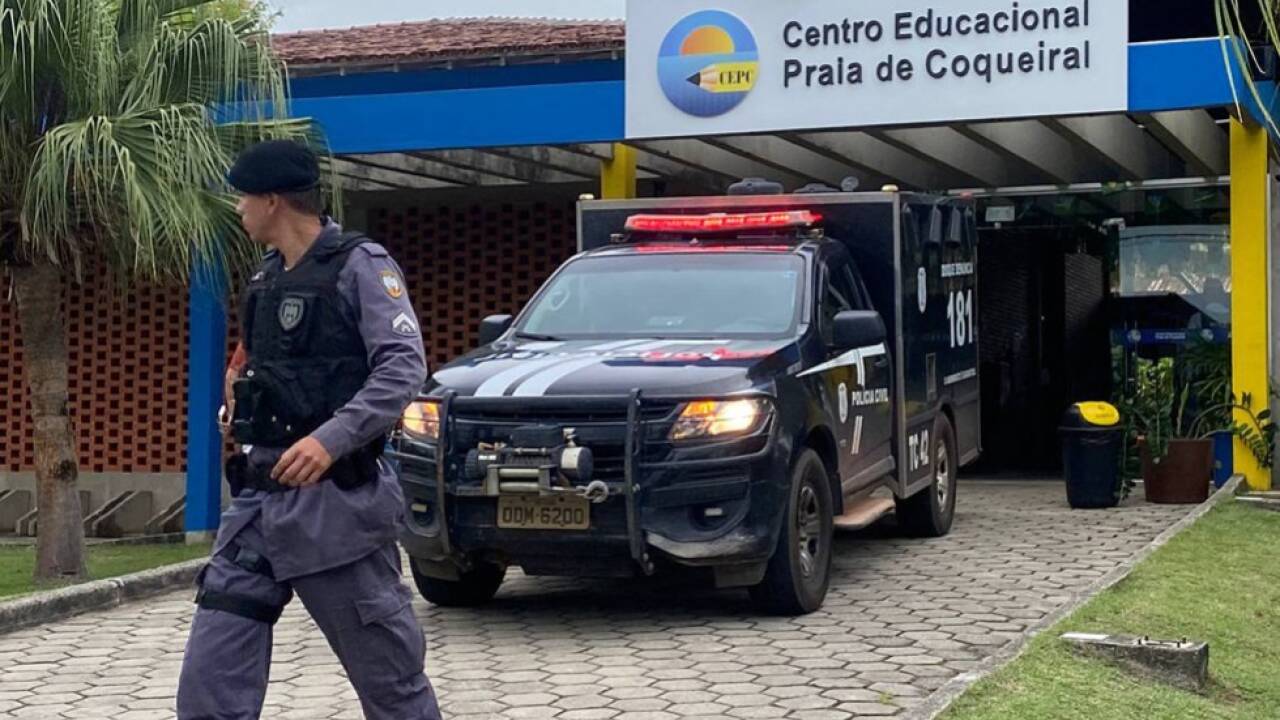 Der Täter wurde nach dem Angriff festgenommen 