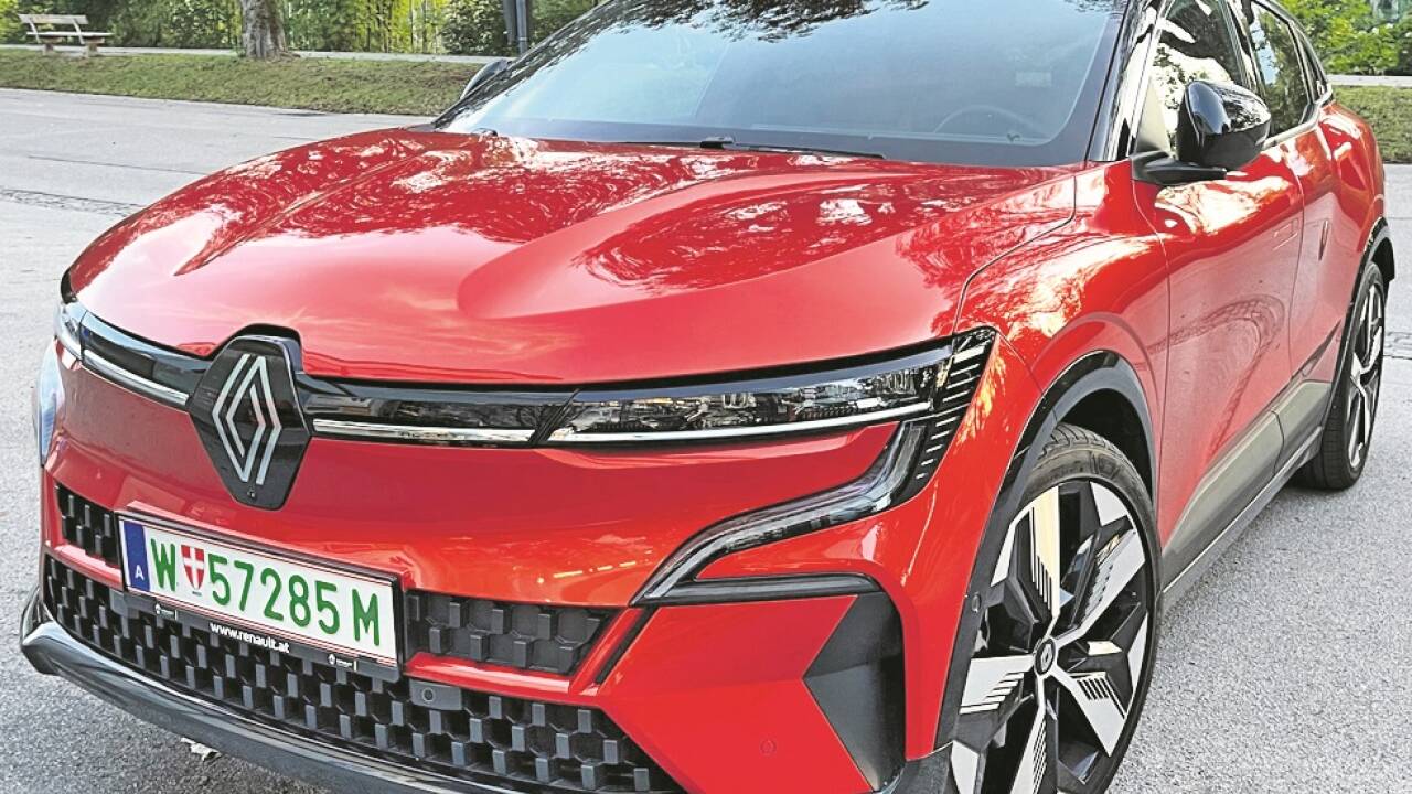 Mit dem Megane E-Tech schickt Renault ein gelungenes Elektro-Kompaktmodell ins Rennen. 