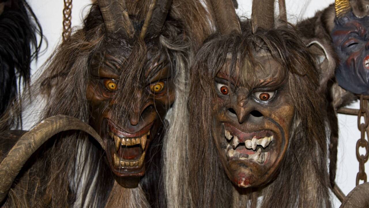 Gangl-Masken kennt man nicht nur im Pongau. 