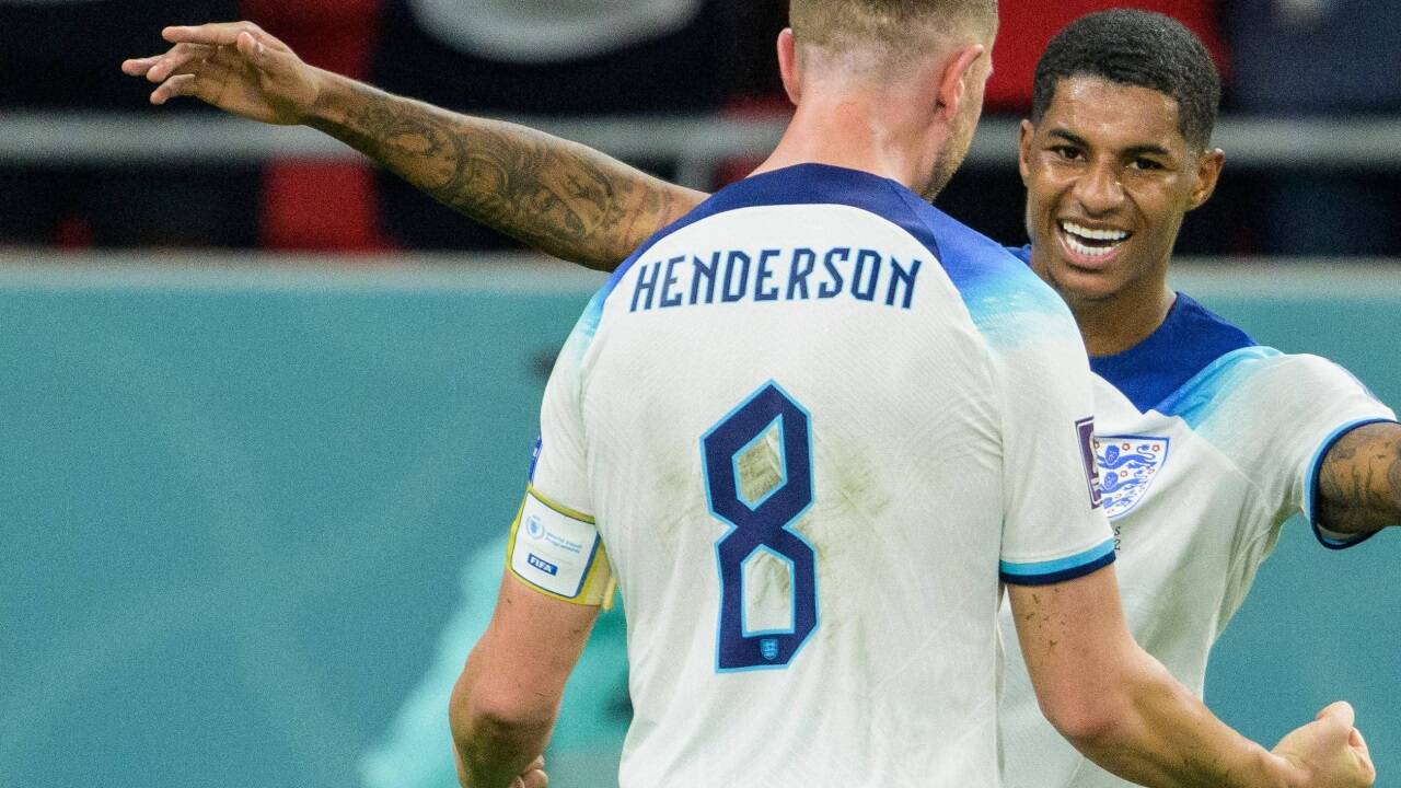 Marcus Rashford erzielte gegen Wales zwei Treffer.  
