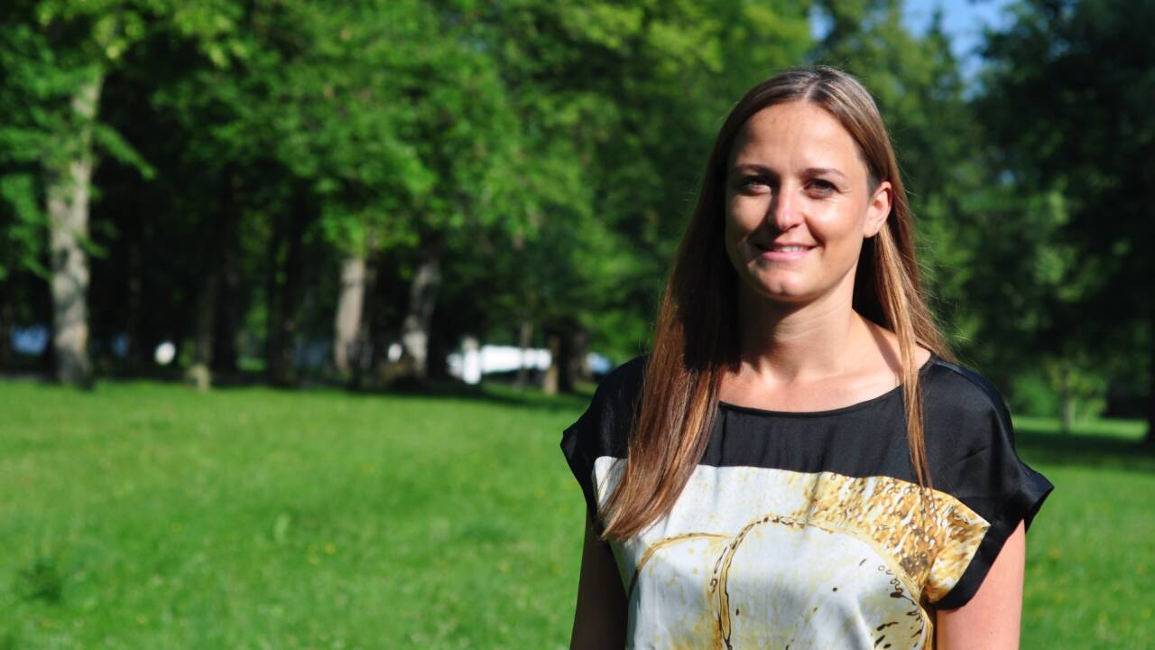 Katja Hutter ist in ihrer Freizeit gern in den Bergen und der Natur unterwegs. 