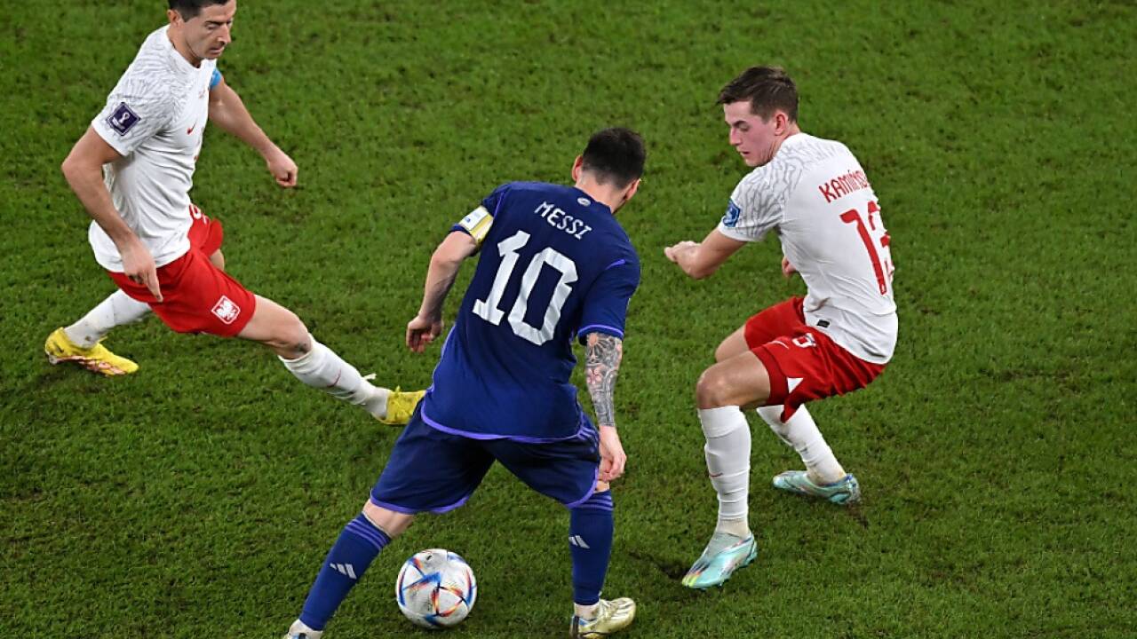 Messi bereitete der polnischen Abwehr bei Rekordspiel viel €rger 