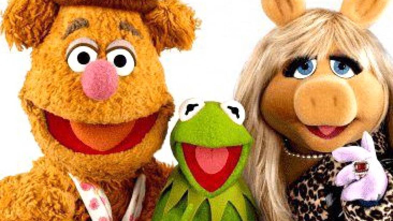 Fozzie Bär, Kermit und Miss Piggy aus der „Muppet Show“. Fozzie Bär, Kermit und Miss Piggy aus der „Muppet Show“.