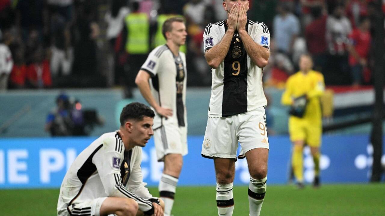 Deutschland scheidet frühzeitig bei der WM in Katar aus. 