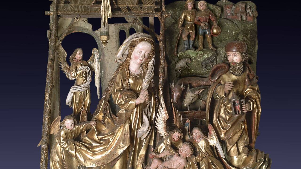 Christi Geburt, Meister von Kefermarkt, um 1500  