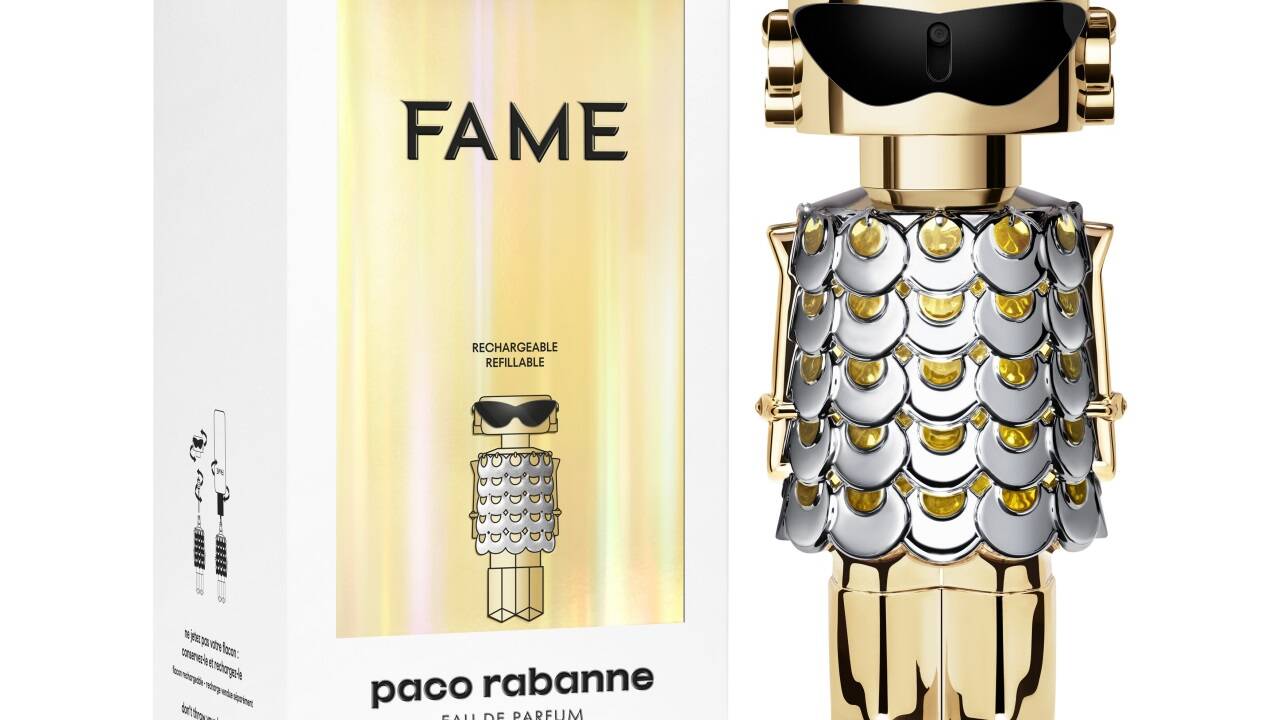  „Fame“, das neue Eau de Parfum von Paco Rabanne. 