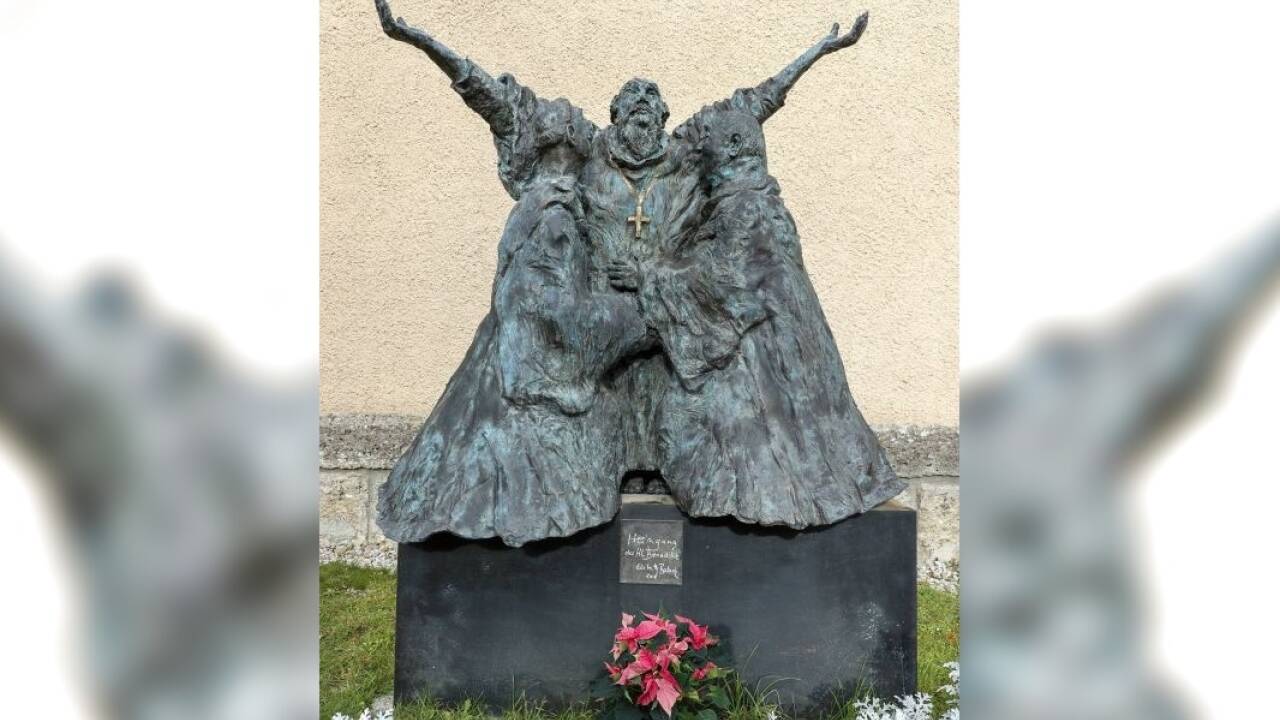 Die Skulptur ist noch nicht ausfinanziert. 