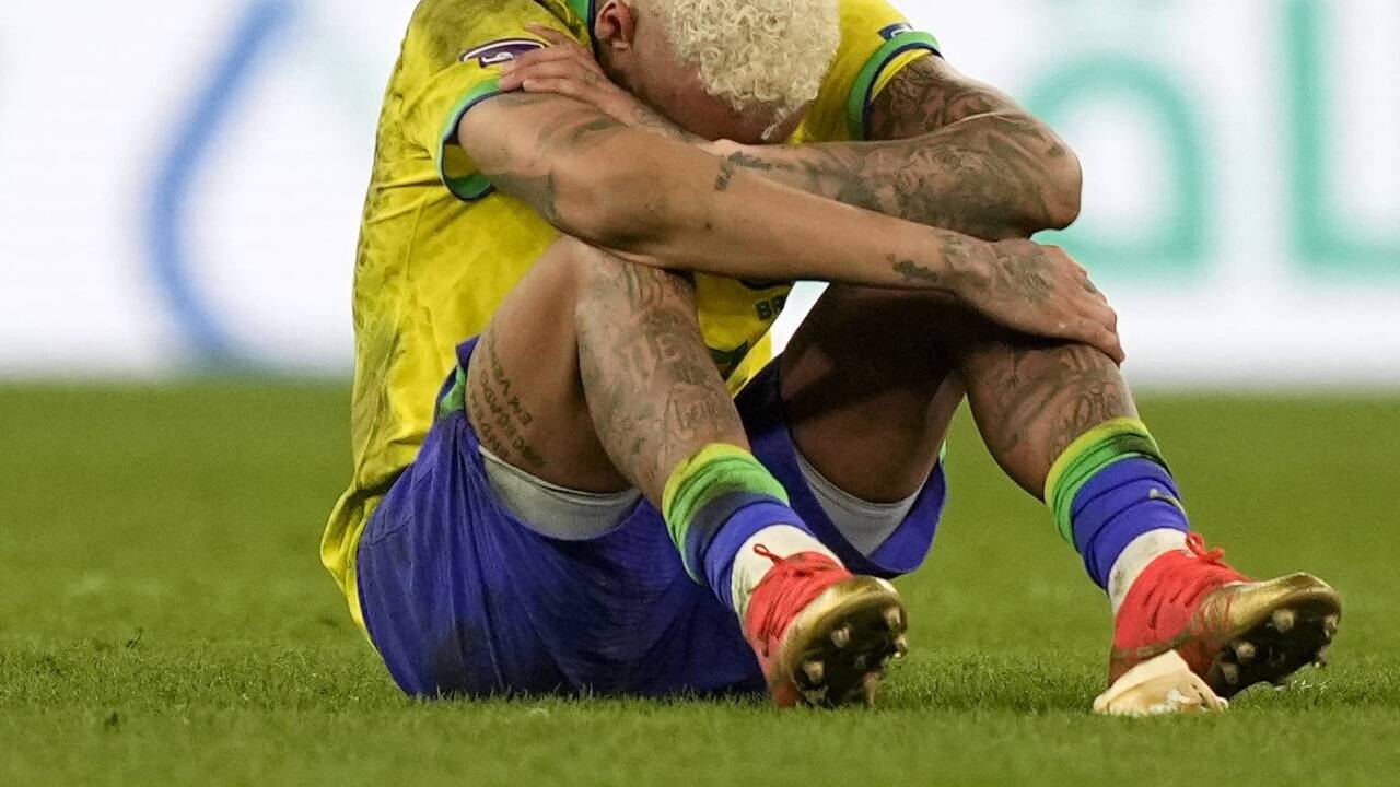 Neymar am Boden zerstört.  