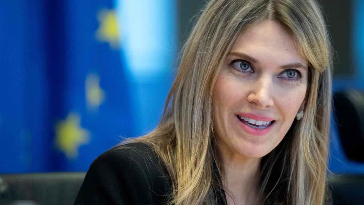Die griechische Sozialdemokratin Eva Kaili war eine Vizepräsidentin des EU-Parlaments. 