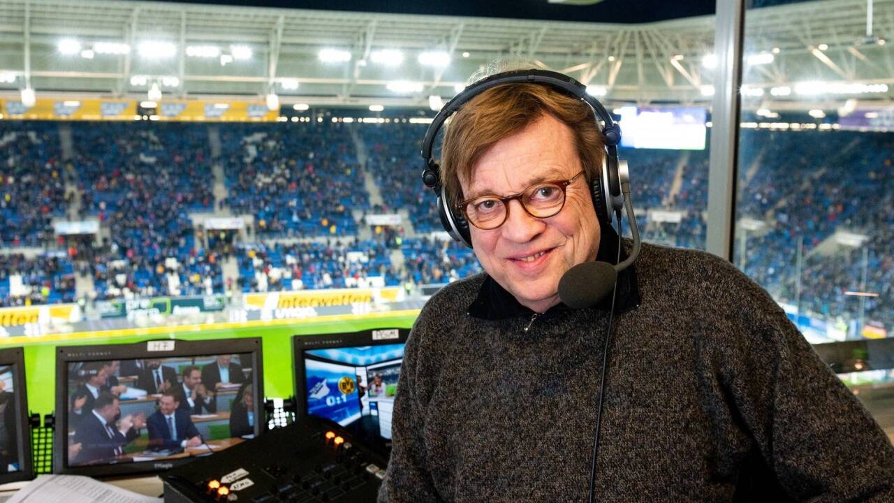 Abschied von TV-Übertragungen im Weltfußball: Béla Réthy. 
