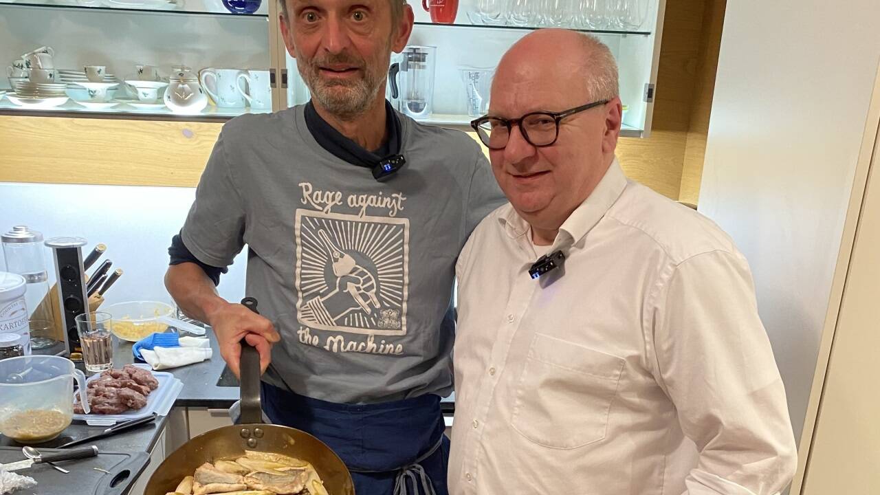 Einfach genial: Markus Leitinger (l.) und Markus Melms. 