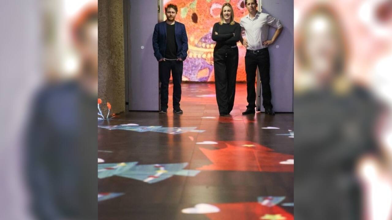 Das Team von Salzburg Infinity: Manuel Trattner, Teresa Herbst-Danho und Sean Resinger. 