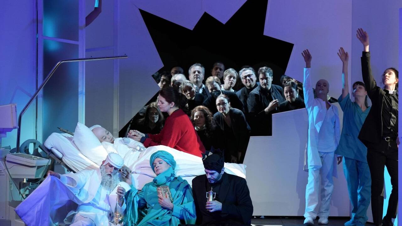 Szene aus „Amahl und die nächtliche Wunder“ 