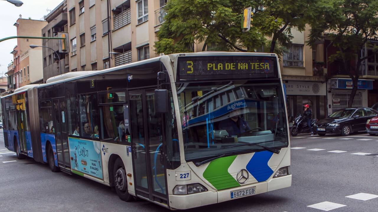 Auch Linienbusse, wie hier in Palma de Mallorca, sind künftig für Inselbewohner gratis. Auch Linienbusse, wie hier in Palma de Mallorca, sind künftig für Inselbewohner gratis.