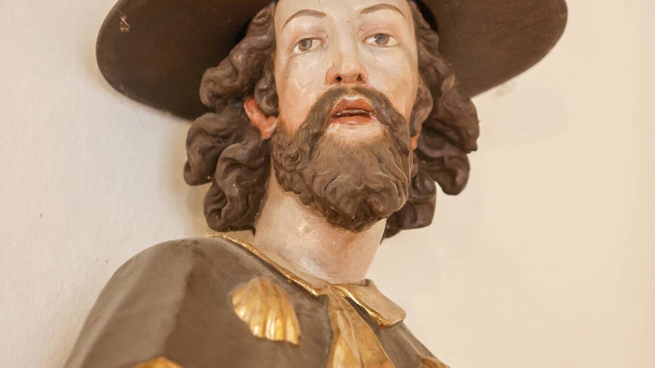 Ein heiliger Rochus.  