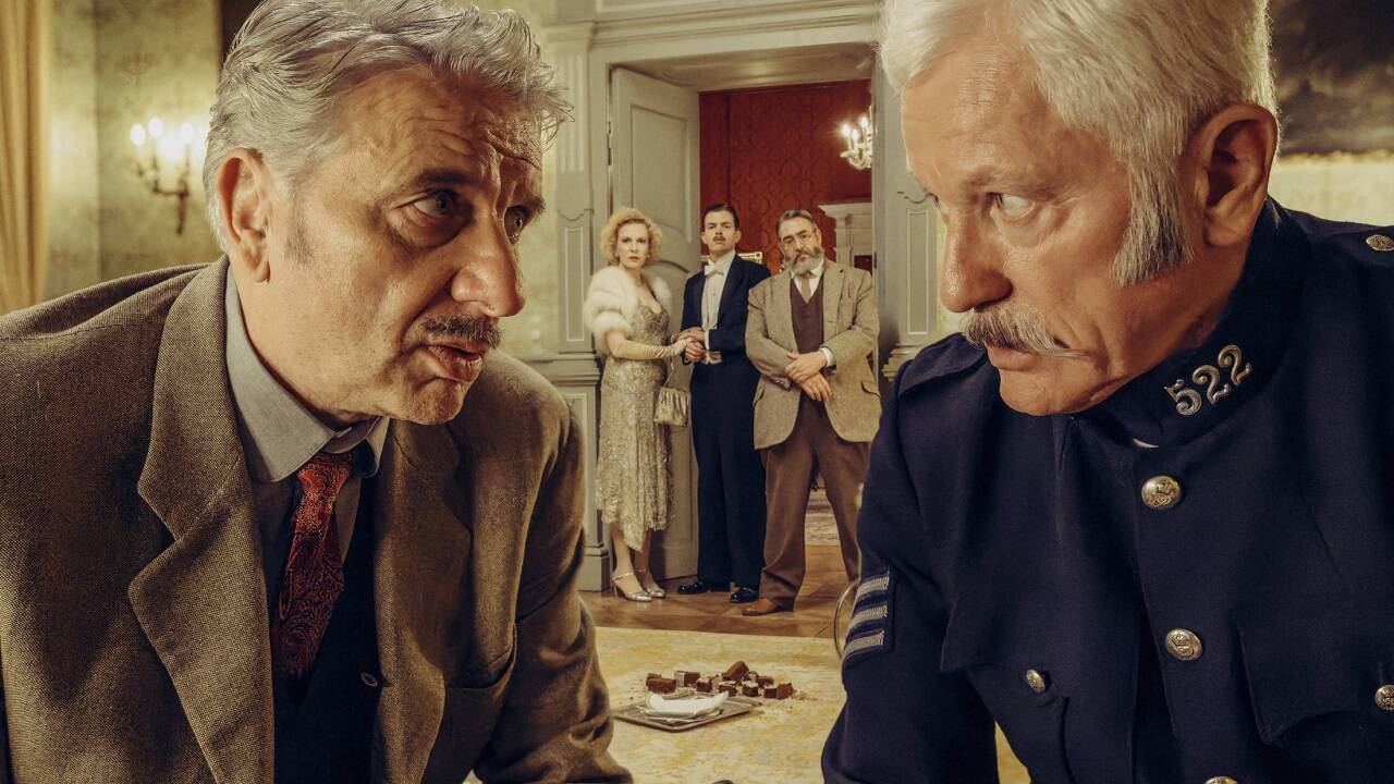 Chief Inspector Francis Lightmyer (Udo Wachtveitl) und Constable Ivor Partridge (Miroslav Nemec). 