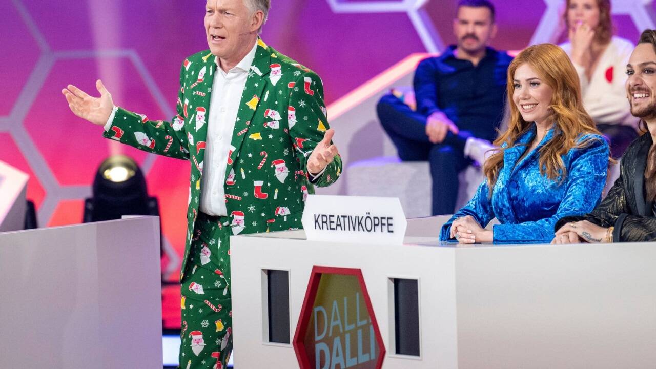 Hans-Rosenthal-Nachfolger im Weihnachtsanzug: Johannes B. Kerner. 