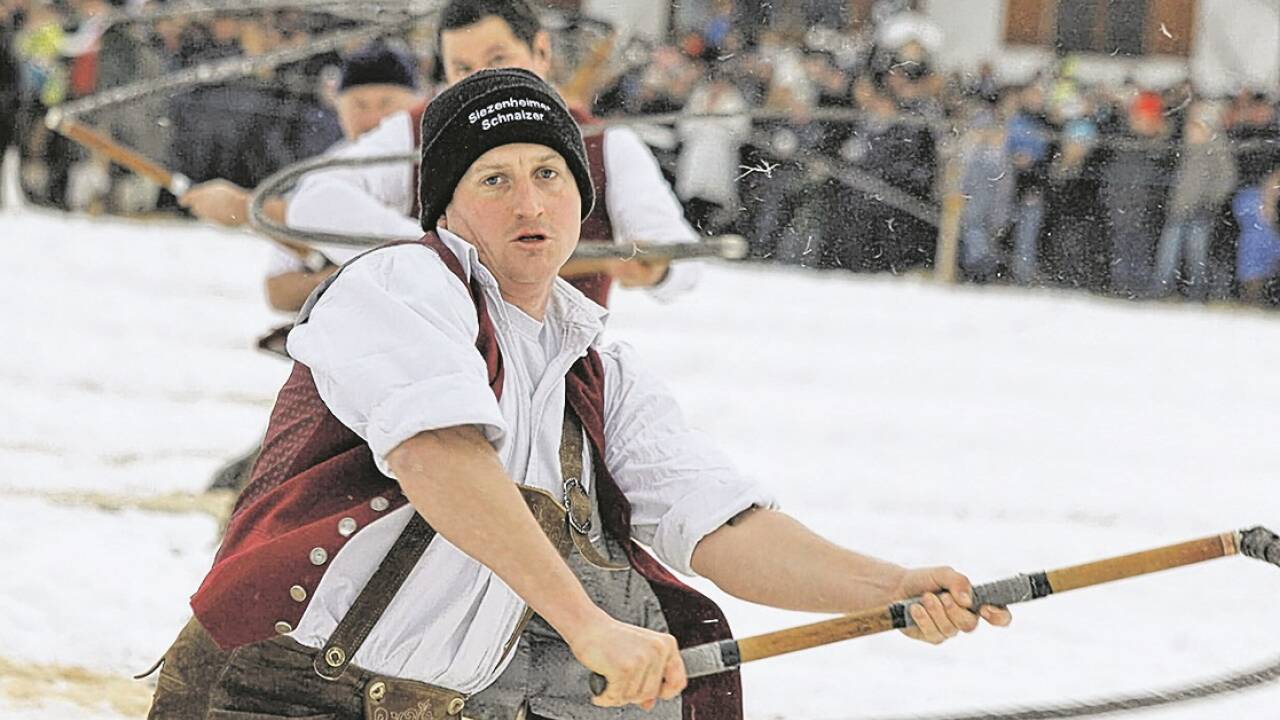 Die Pass Siezenheim II mit Aufdrahra Bernhard Allerberger in Action.  
