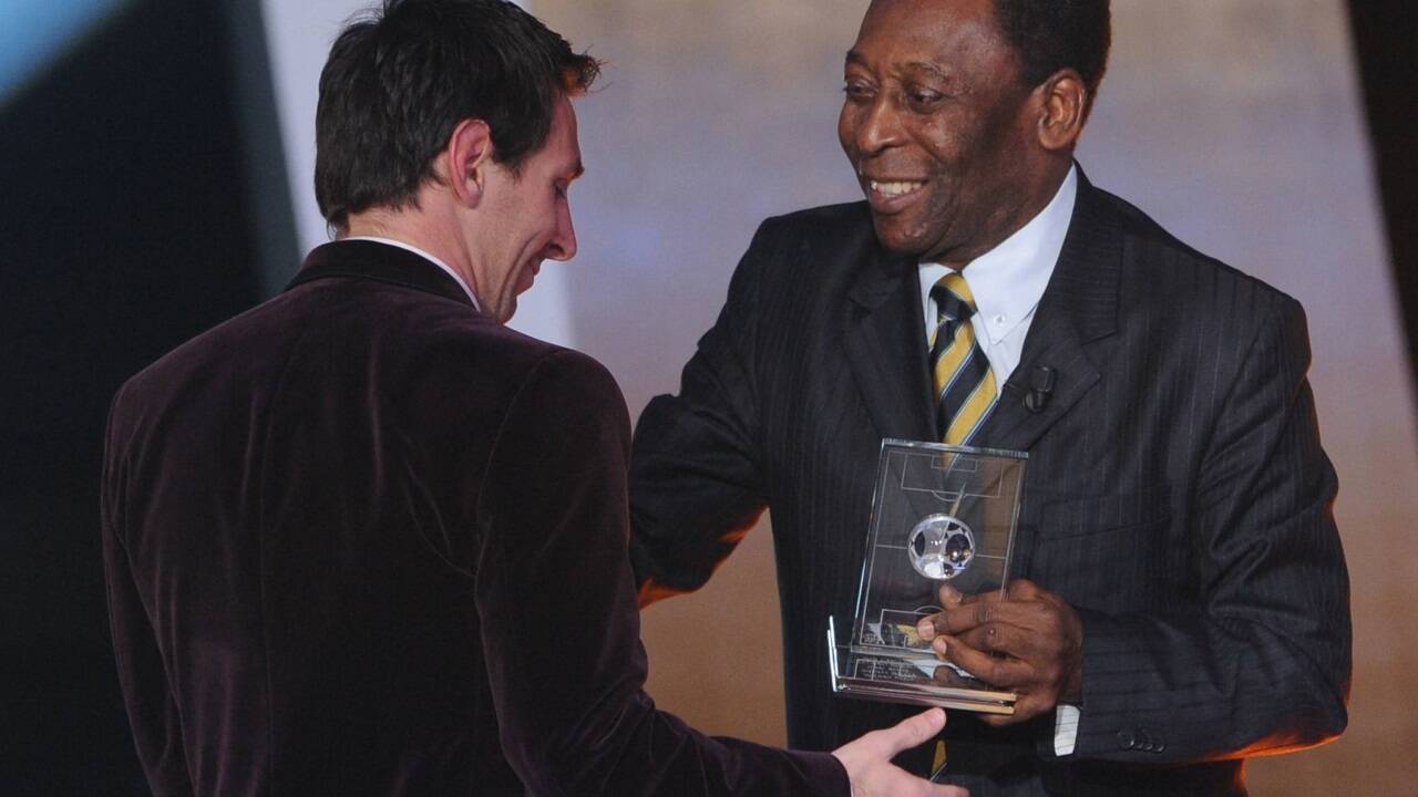 Mit Lionel Messi. 