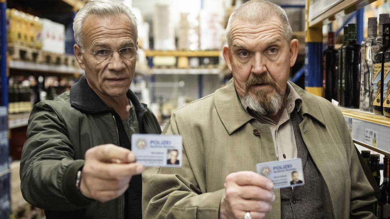 Die Kölner „Tatort“-Kommissare Max Ballauf (Klaus J. Behrend) und Freddy Schenk (Dietmar Bär). 