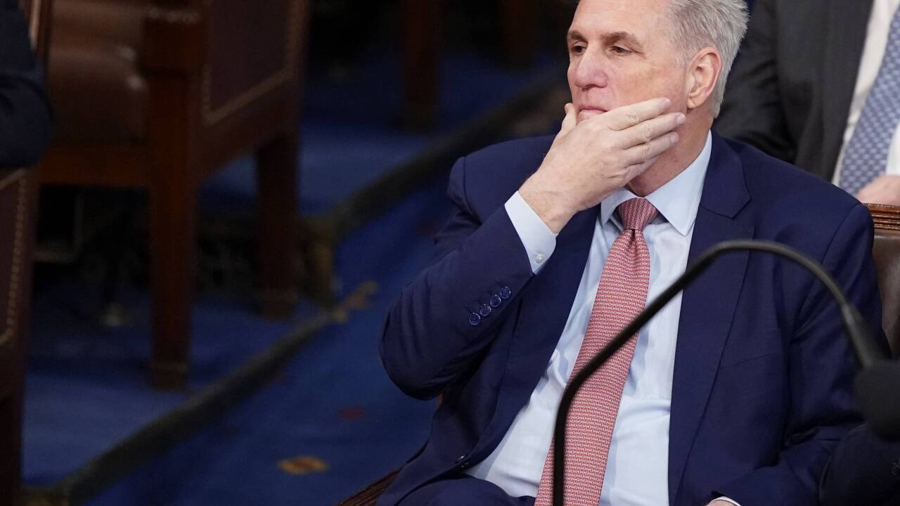 Der Republikaner Kevin McCarthy scheiterte auch in Runde drei.  