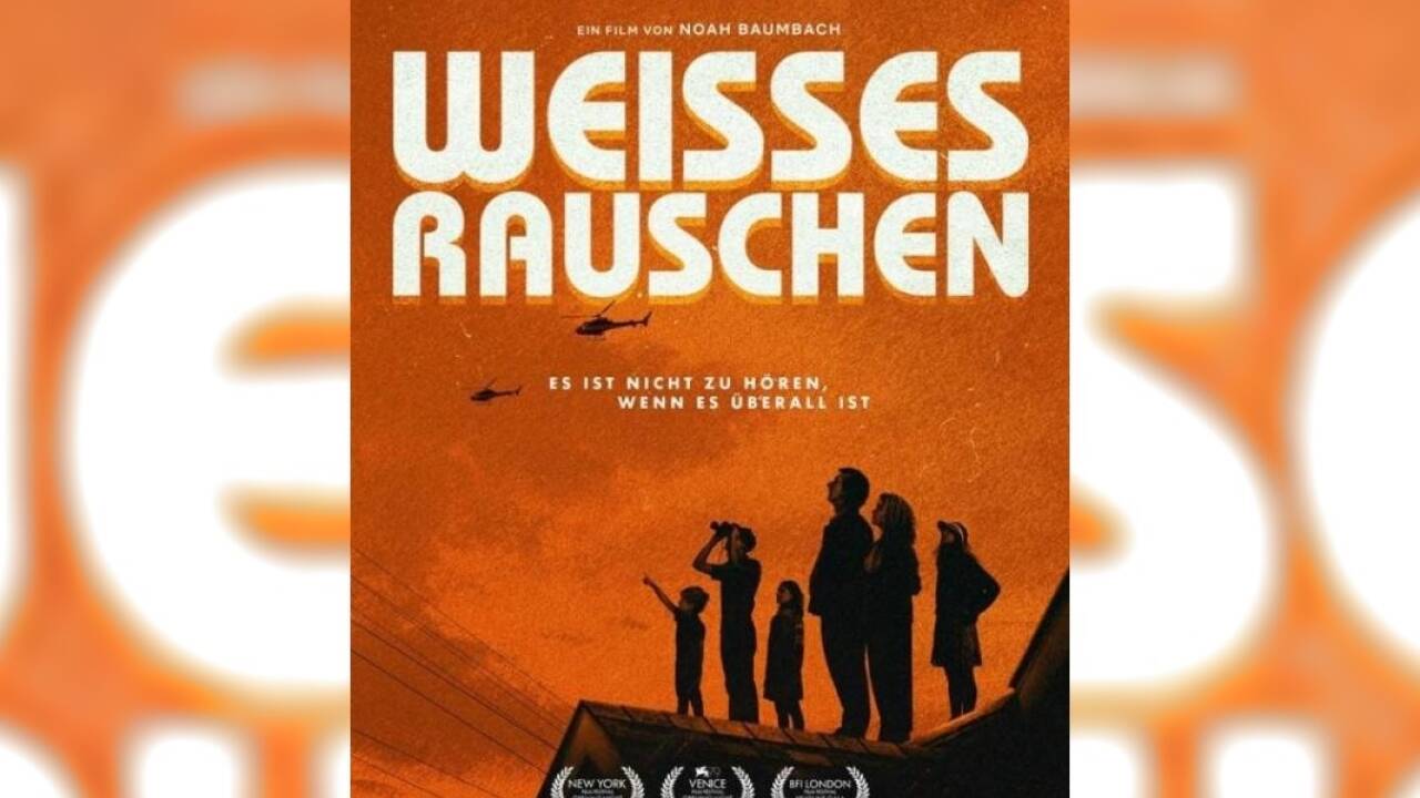 Das Filmplakat zu „Weißes Rauschen“. 