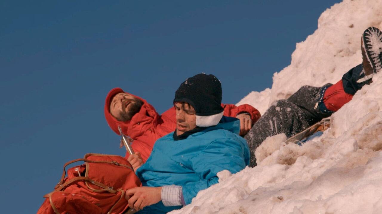 Bilder zum Film „Sturm am Manaslu“.  