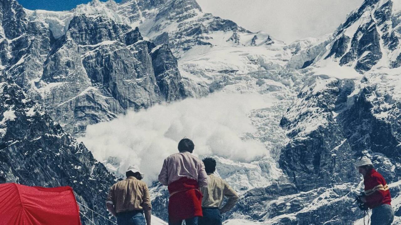 Bilder zum Film „Sturm am Manaslu“.  