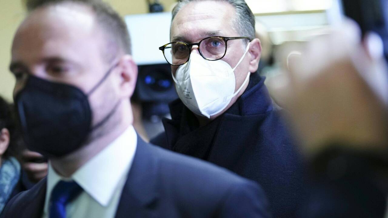 Heinz-Christian Strache vor Gericht. Heinz-Christian Strache vor Gericht.