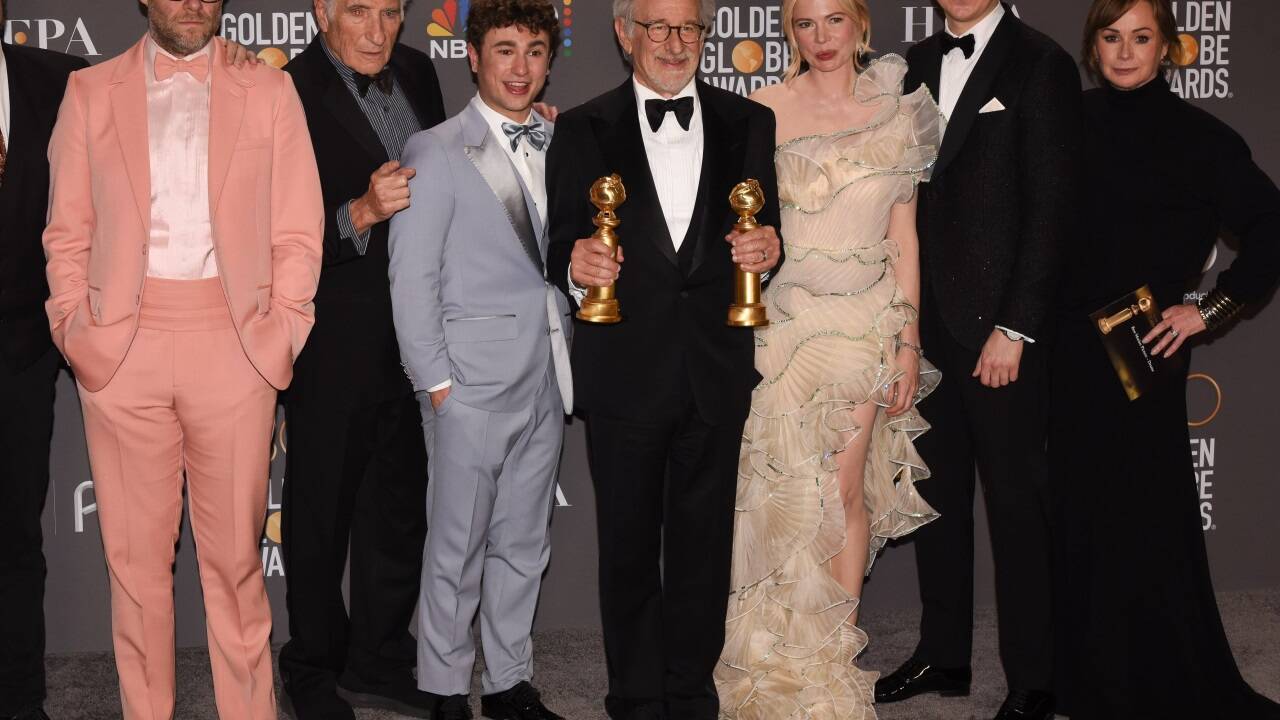 US-Regisseur Steven Spielberg hat mit seinem Film 'The Fabelmans' den Golden Globe als bestes Filmdrama gewonnen.  