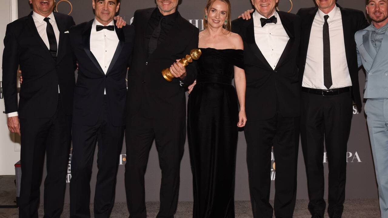 Drei Golden Globes gingen an die Tragikomödie „The Banshees of Inisherin“ über eine geplatzte Männerfreundschaft im Irland der 1920er Jahre. 