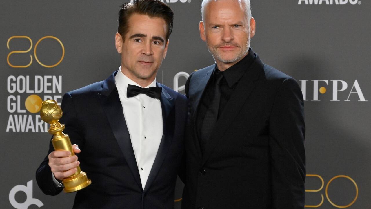 Colin Farrell holte den Preis als Komödien-Hauptdarsteller und Regisseur und Autor Martin McDonagh nahm die Trophäe für das beste Drehbuch entgegen. 